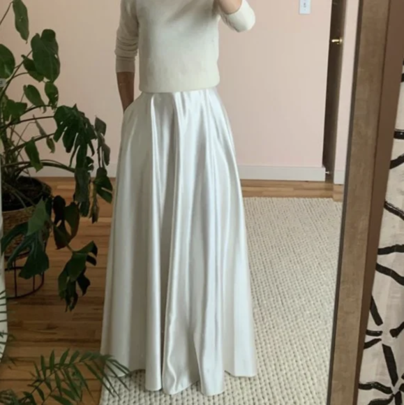 Satin Maxi Skirts